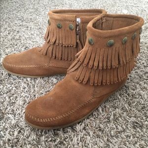 Minnetonka booties